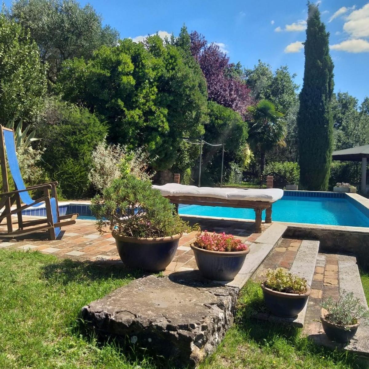 Bed and Breakfast La Chiesuola Bagnaia  Экстерьер фото